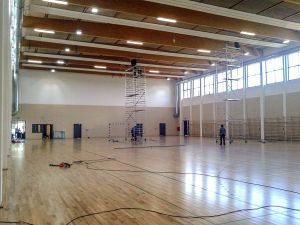  Wykonanie instalacji elektrycznej w hali sportowej w Oleśnicy
